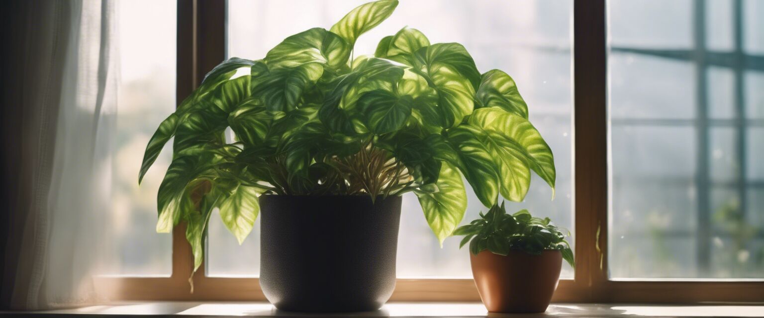 Healthy indoor plant